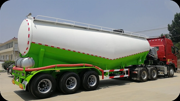 Dry Cement Bulk Powder Tanker China Manufacturer